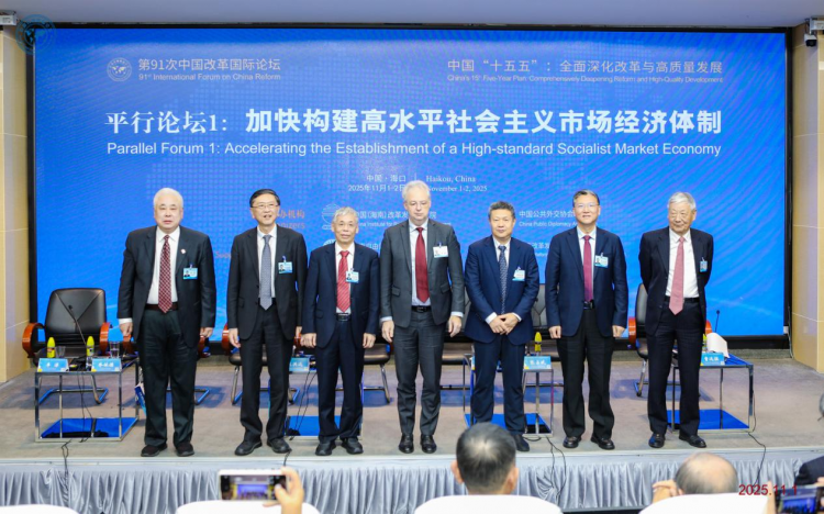 第91次中国改革国际论坛举行“加快构建高水平社会主义市场经济体制”平行论坛
