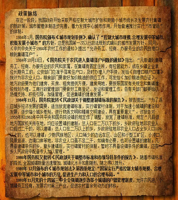 政策脉络 政策脉络